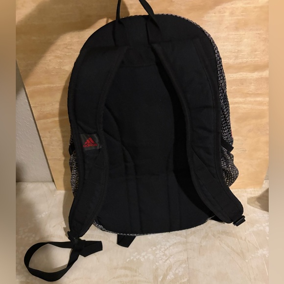 Adidas Black and Red Men's Backpack - Picture 2 of 6